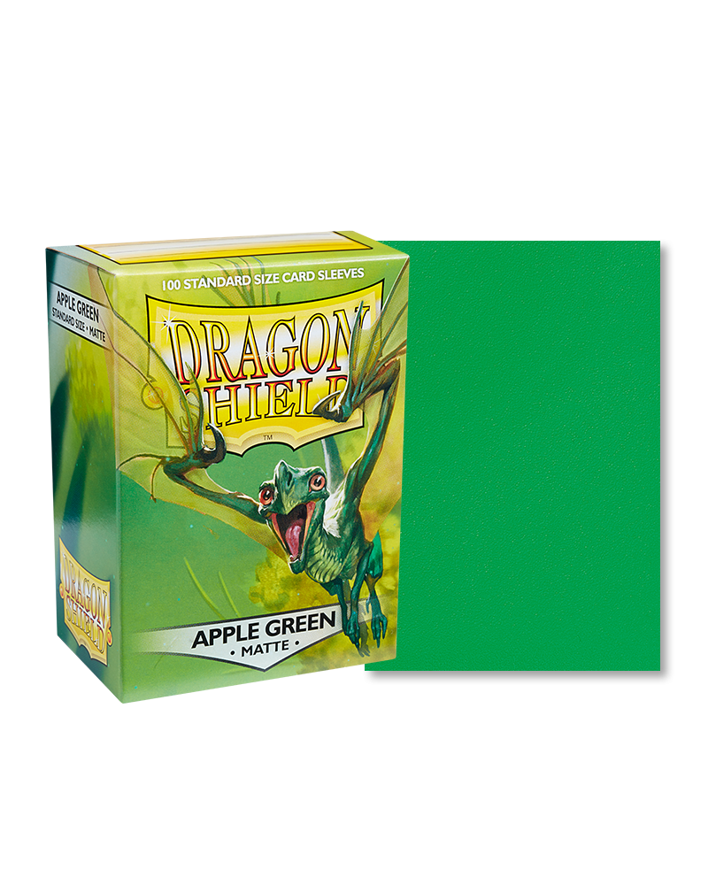 Dragon Shield Standard Sleeves - Matte Apple Green (100 Sleeves)