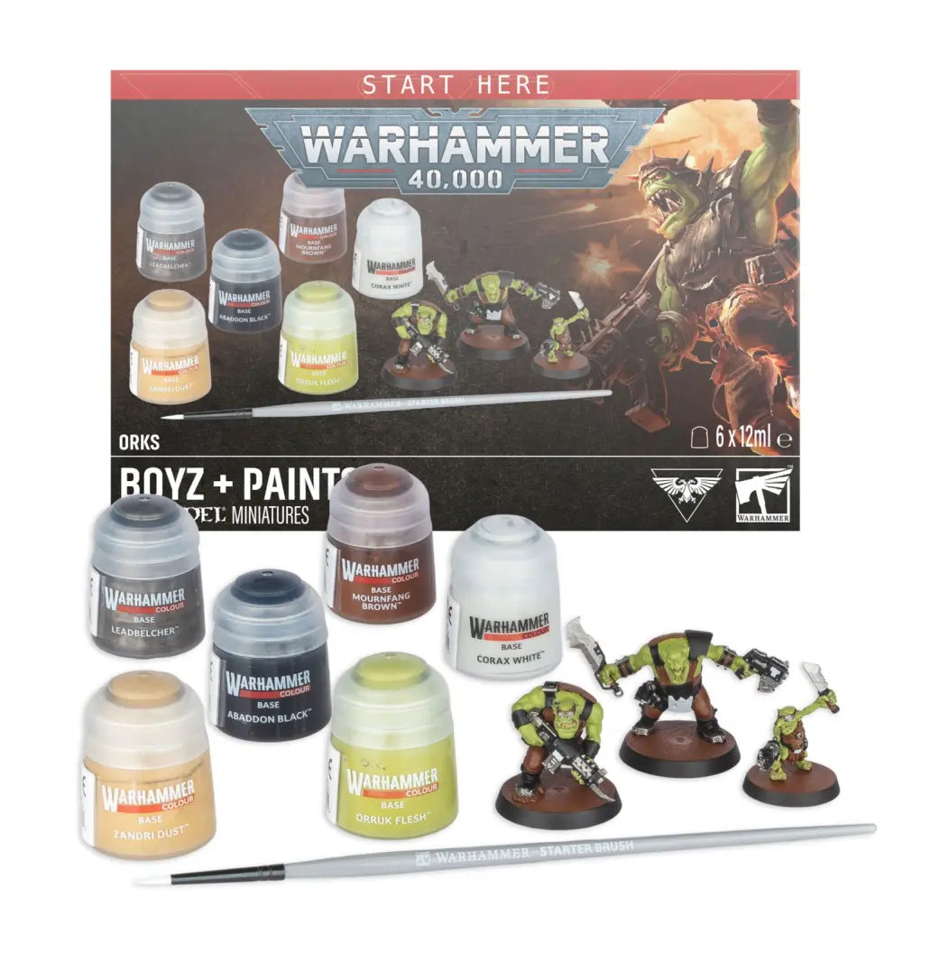 Orks: Boys + Farben