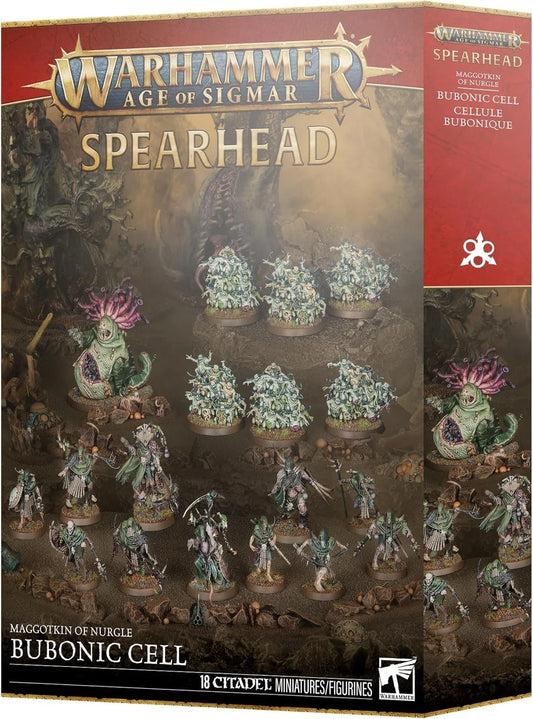 Warhammer - Age of Sigmar - Spearhead - Maggotkin of Nurgle Bubonic Cell