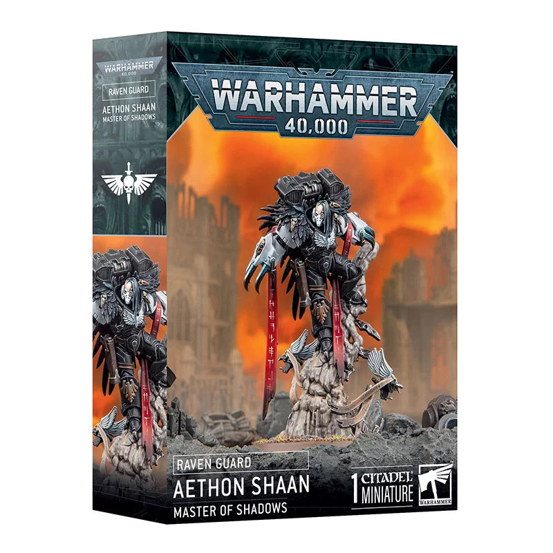 Warhammer 40K - Raven Guard - Aethon Shaan Master of Shadows